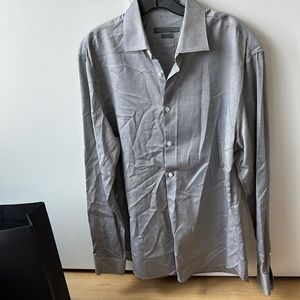 John varvatos small print shirt